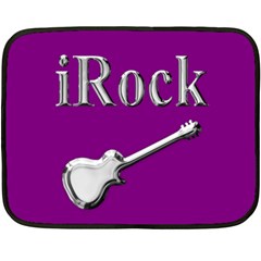 Irock Mini Fleece Blanket (two Sided) by SaraThePixelPixie