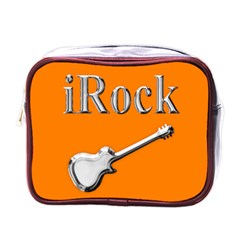 Irock Mini Travel Toiletry Bag (one Side) by SaraThePixelPixie