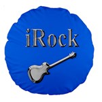 iRock 18  Premium Round Cushion  Front