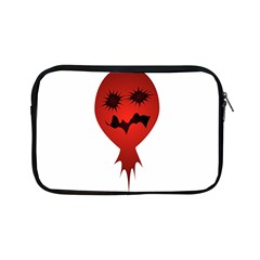 Evil Face Vector Illustration Apple Ipad Mini Zippered Sleeve by dflcprints