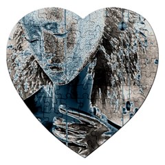 Feeling Blue Jigsaw Puzzle (Heart)