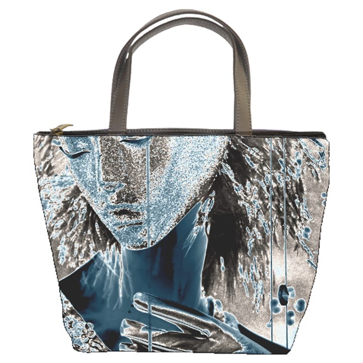 Feeling Blue Bucket Handbag