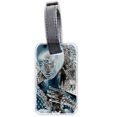 Feeling Blue Luggage Tag (two Sides)