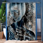 Feeling Blue Shower Curtain 60  x 72  (Medium) 60 x72  Curtain