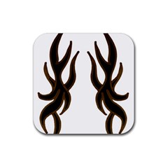 Dancing Fire Drink Coaster (square)