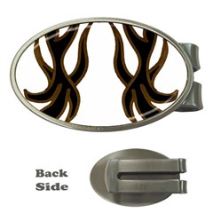 Dancing Fire Money Clip (oval)