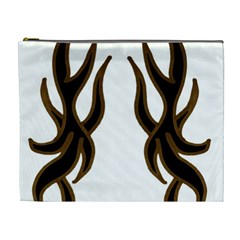 Dancing Fire Cosmetic Bag (xl) by coolcow