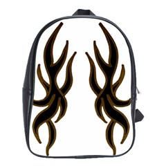 Dancing Fire School Bag (large)