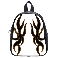 Dancing Fire School Bag (small) by coolcow