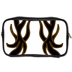 Dancing Fire Travel Toiletry Bag (one Side)