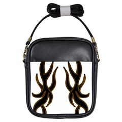 Dancing Fire Girl s Sling Bag by coolcow