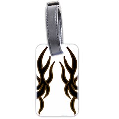 Dancing Fire Luggage Tag (two Sides)