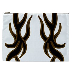 Dancing Fire Cosmetic Bag (xxl) by coolcow