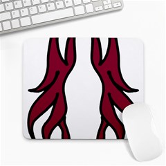 Dancing Fire 2 Large Mouse Pad (rectangle) by coolcow