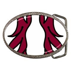 Dancing Fire 2 Belt Buckle (oval)