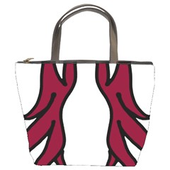 Dancing Fire 2 Bucket Handbag