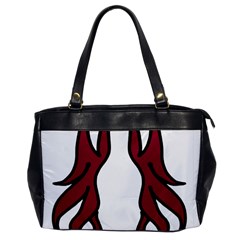 Dancing Fire 2 Oversize Office Handbag (one Side) by coolcow