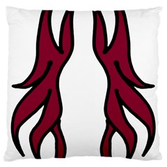 Dancing Fire 2 Large Cushion Case (single Sided) 