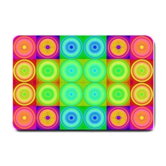 Rainbow Circles Small Door Mat