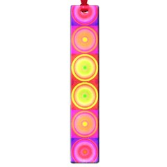 Rainbow Circles Large Bookmark