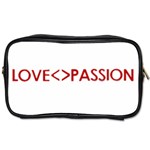 Love is different than Passion Concept Design Travel Toiletry Bag (One Side) Front