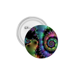 Satin Rainbow, Spiral Curves Through The Cosmos 1 75  Button