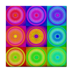 Retro Circles Ceramic Tile