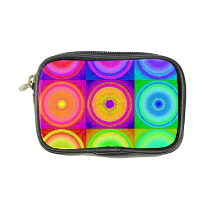 Retro Circles Coin Purse