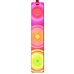 Retro Circles Large Bookmark by SaraThePixelPixie