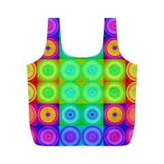 Rainbow Circles Reusable Bag (m)