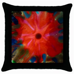 Springdream Black Throw Pillow Case