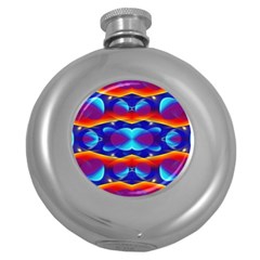 Planet Something Hip Flask (round)