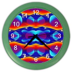 Planet Something Wall Clock (color)