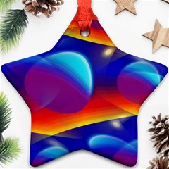 Planet Something Star Ornament