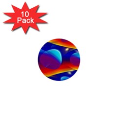 Planet Something 1  Mini Button (10 Pack)