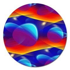 Planet Something Magnet 5  (round) by SaraThePixelPixie