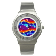 Planet Something Stainless Steel Watch (slim)