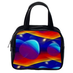 Planet Something Classic Handbag (one Side)