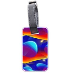 Planet Something Luggage Tag (two Sides)