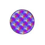 Rainbow Led Zeppelin Symbols Golf Ball Marker (for Hat Clip) Front