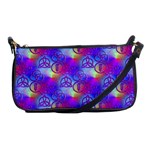 Rainbow Led Zeppelin Symbols Shoulder Clutch Bag Front