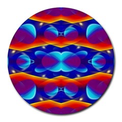 Planet Something 8  Mouse Pad (round)