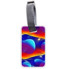 Planet Something Luggage Tag (one Side)