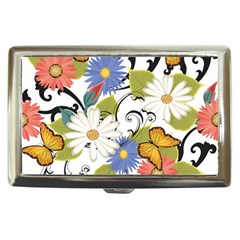 Floral Fantasy Cigarette Money Case