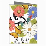 Floral Fantasy Greeting Card Right