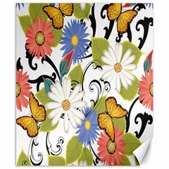 Floral Fantasy Canvas 8  X 10  (unframed) by R1111B