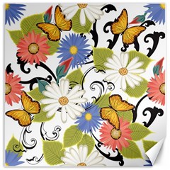 Floral Fantasy Canvas 12  X 12  (unframed) by R1111B