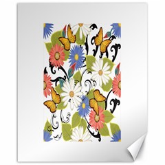 Floral Fantasy Canvas 16  X 20  (unframed) by R1111B