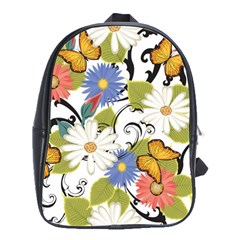 Floral Fantasy School Bag (large)