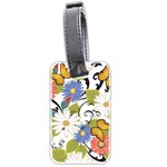 Floral Fantasy Luggage Tag (Two Sides) Front